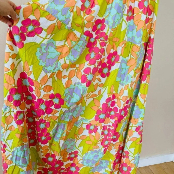 Free People SWF En-Flowered Midi Dress Size Large NWOT $349 - Picture 4 of 13